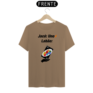 Nome do produto T-Shirt Premium - Jacó jogando UNO