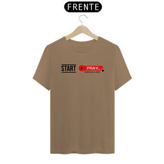 Nome do produto T-Shirt Premium - Start Pray - White