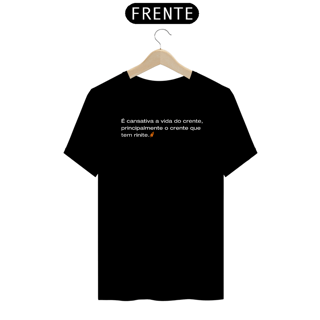 T-Shirt Premium - Crente com rinite