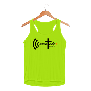 Nome do produto Regata Fem Sport Dry Uv - Conectada com o Pai