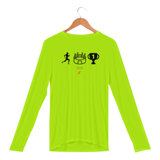 Nome do produto Camisa Manga Longa Sport Dry Uv - Corram de tal modo que alcancem o prêmio 1 Coríntios 9:24