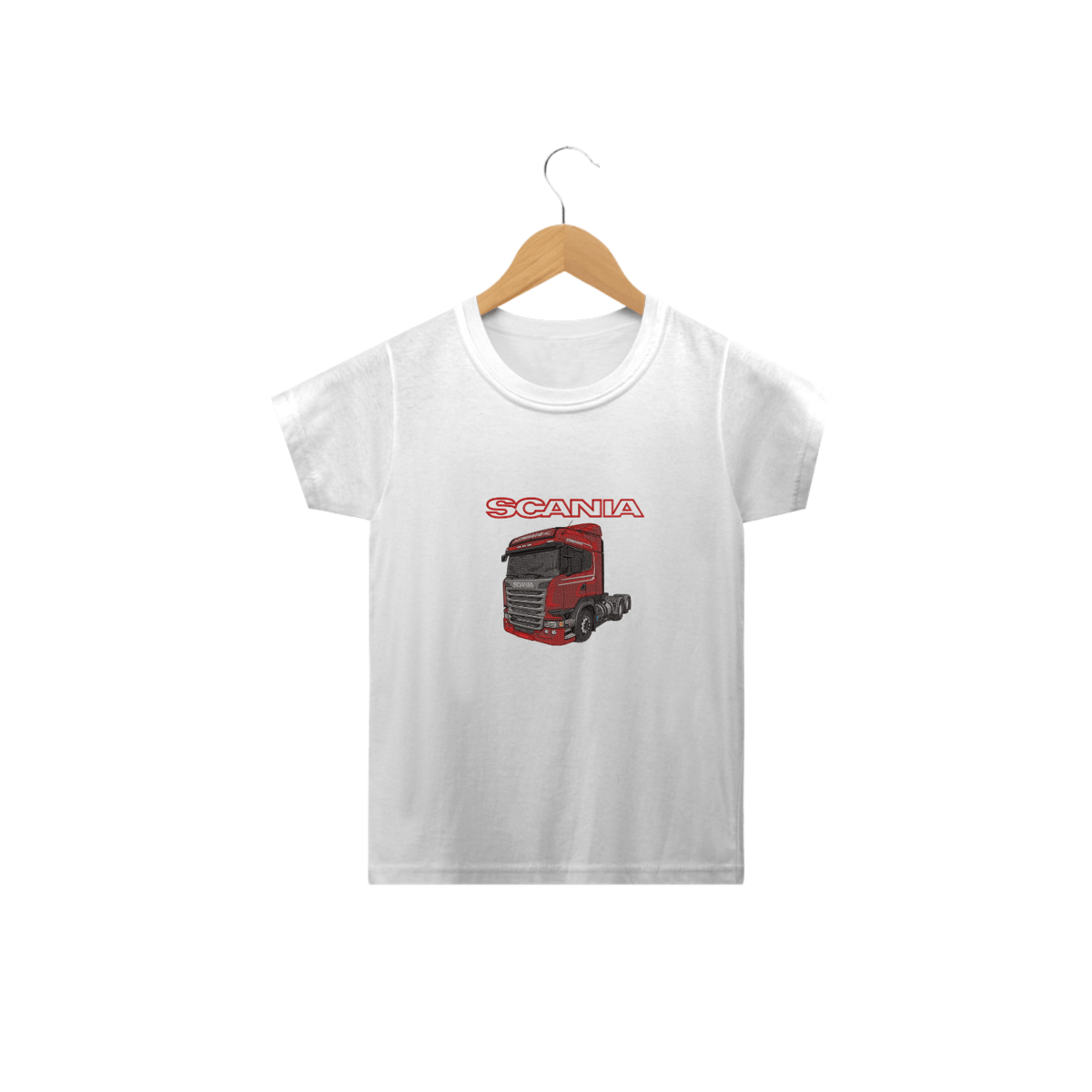 Nome do produto: camiseta infantil tema caminhão