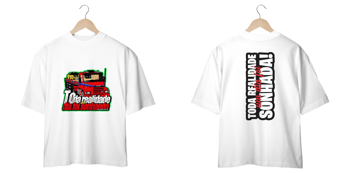 Nome do produto: camiseta de caminhão