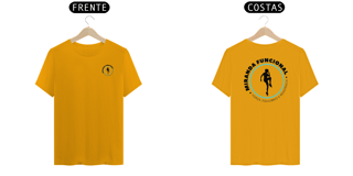 Nome do produto [Quality] Camiseta Miranda Funcional - Estampa Frente e Costas (Cores: Branco, Cinza, Amarelo-Canário e Amarelo-Ouro)
