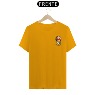 Nome do produto[Quality] Camiseta Super Mushroom de Bolso