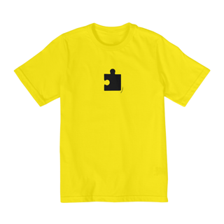 Nome do produto[Infantil] Camiseta Amor (Coração/Quebra Cabeça) (2 a 8 anos)