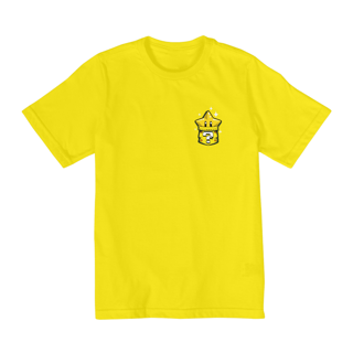 Nome do produto[Infantil] Camiseta Super Star de Bolso (10 a 14 anos)