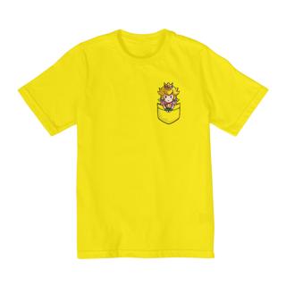 Nome do produto[Infantil] Camiseta Princesa no Bolso (10 a 14 anos)