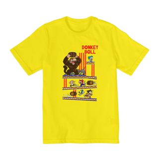 Nome do produto[Infantil] Camiseta Donkey Boll (2 a 8 anos)