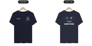 Nome do produto [Premium] Camiseta Gooly Game Over - Frente e Costas