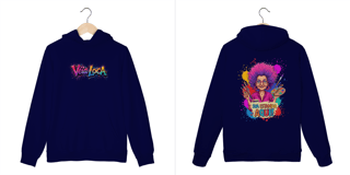 Nome do produto[PERSONALIZÁVEL] Modelo de Moletom PREMIUM Canguru Personalizado - Estampa na Frente E nas Costas