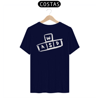 Nome do produto[Quality] Camiseta Gamer WASD
