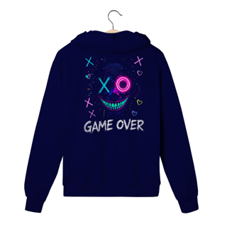 Nome do produtoMoletom Premium com Zíper Game Over