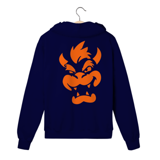 Nome do produtoMoletom Premium com zíper Bowser/Koopa
