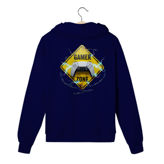 Nome do produtoMoletom Premium com Zíper Gamer Zone