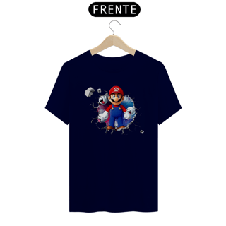 Nome do produto[Quality] Camiseta Super Mario/Boo saindo do peito!