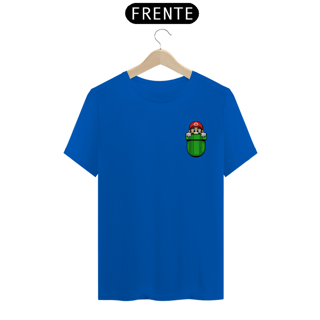 Nome do produto[Quality] Camiseta Super Mário no Bolso