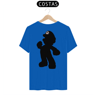 Nome do produto [Quality] Camiseta Super Mario: Silhueta (Costas)