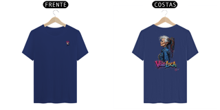 Nome do produto[Algodão Peruano] Camiseta Véia Loca Estilosa