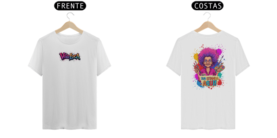 [PERSONALIZÁVEL] Camiseta Classic Personalizada - Estampa na frente E nas costas