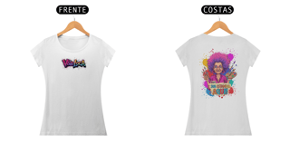 Nome do produto[PERSONALIZÁVEL] Modelo de Baby Long de ALGODÃO PERUANO Personalizada - Estampa na Frente E nas Costas