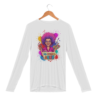 Nome do produto[PERSONALIZÁVEL] Modelo de Camisa Manga Longa SPORT DRY FIT UV Personalizada - Estampa somente na Frente OU somente nas Costas