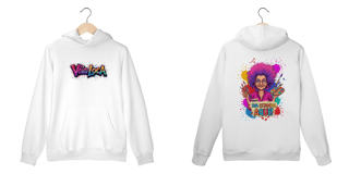 [PERSONALIZÁVEL] Modelo de Moletom PREMIUM Canguru Personalizado - Estampa na Frente E nas Costas