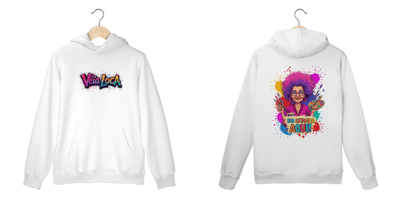 [PERSONALIZÁVEL] Modelo de Moletom PREMIUM Canguru Personalizado - Estampa na Frente E nas Costas