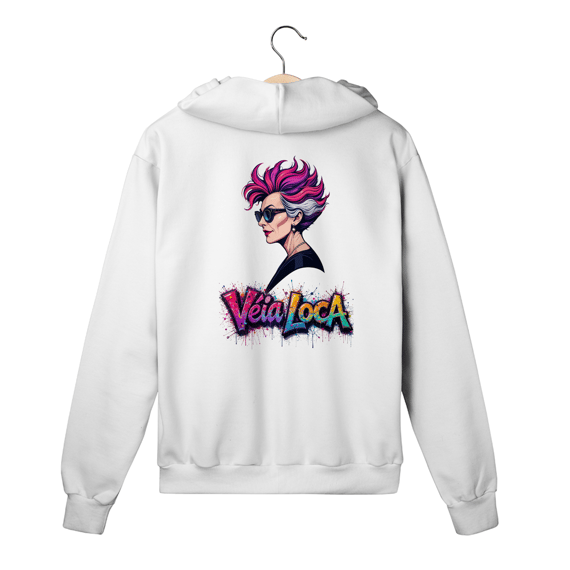 Moletom Premium c/Zíper - Véia Loca
