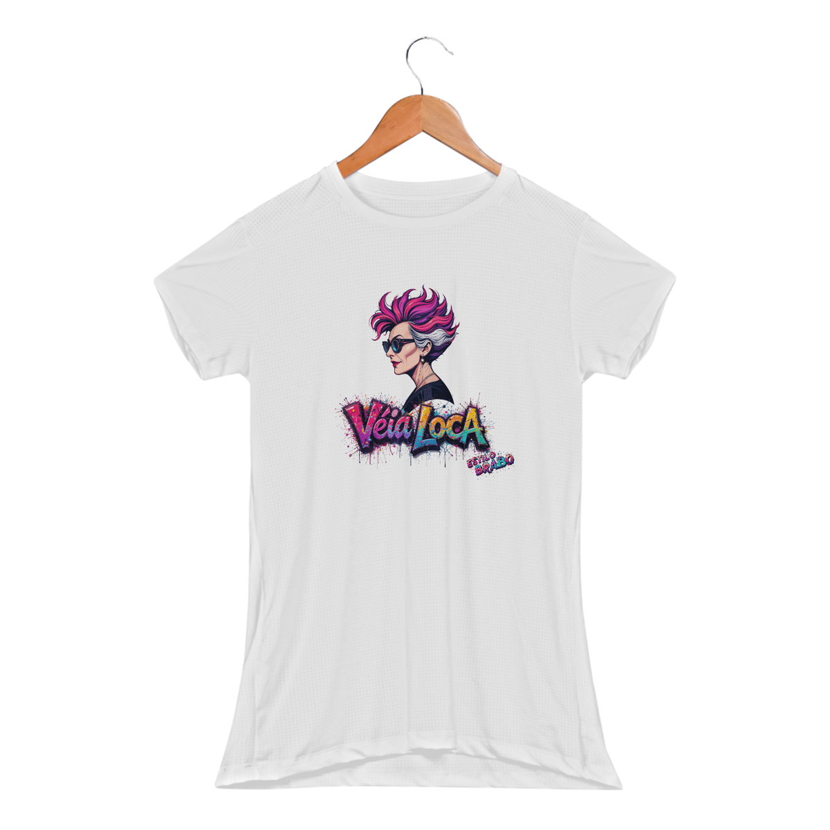 Nome do produto: [Sport UV] Baby Long Dry Fit Véia Loca Estilo Brabo