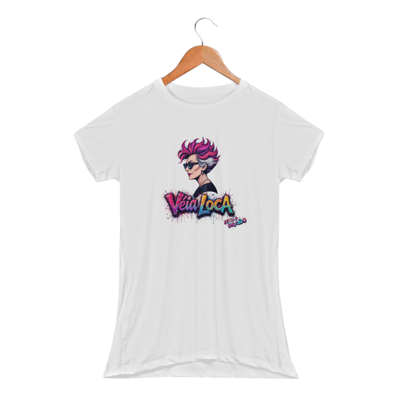 [Sport UV] Baby Long Dry Fit Véia Loca Estilo Brabo