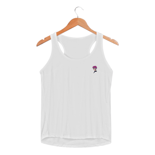 Nome do produto[Sport UV] Regata Feminina Dry Fit Véia Loca - Básica? Não, estilosa!