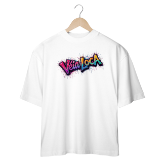 Nome do produto[Oversized] Camiseta Véia Loca (Frente)