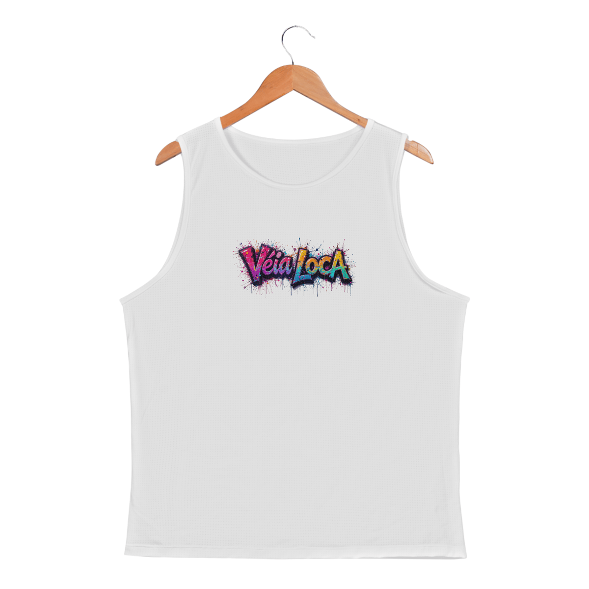 Nome do produto: [Sport UV] Regata Masculina Dry Fit Véia Loca