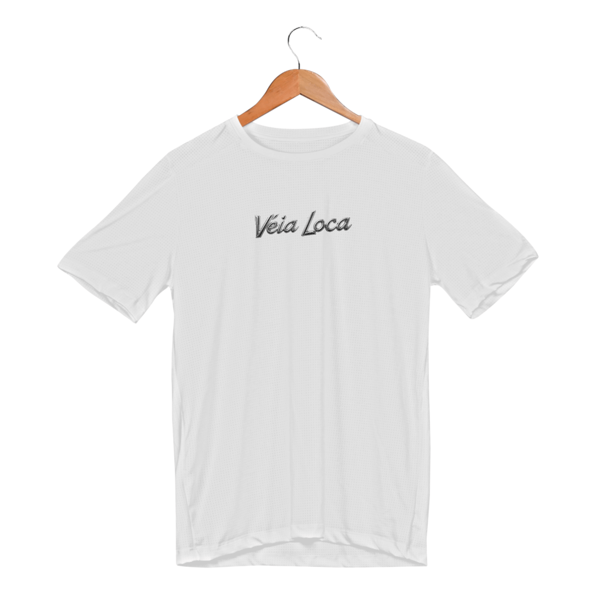 Nome do produto: [Sport UV] Camiseta Dry Fit UV Véia Loca (Prata)