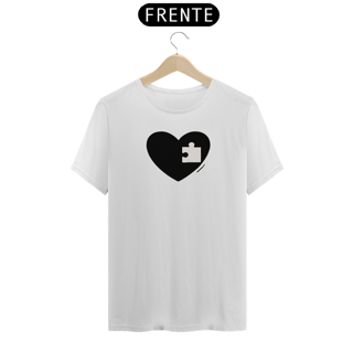 Nome do produto[Quality] Camiseta Amor (Coração/Quebra Cabeça)