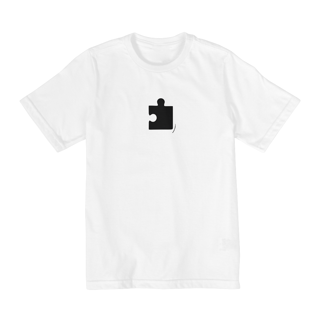 Nome do produto[Infantil] Camiseta Amor (Coração/Quebra Cabeça) (2 a 8 anos)