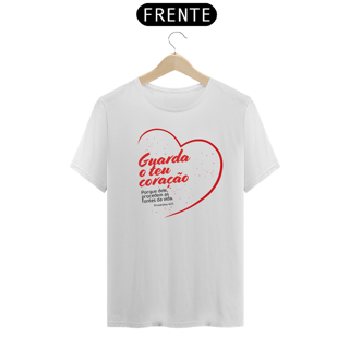 Nome do produto[Quality] Camiseta Guarde teu Coração