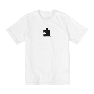 Nome do produto[Infantil] Camiseta Amor (Coração/Quebra Cabeça) (10 a 14 anos)