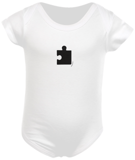 Nome do produto[Infantil] Body Amor (Coração/Quebra Cabeça)