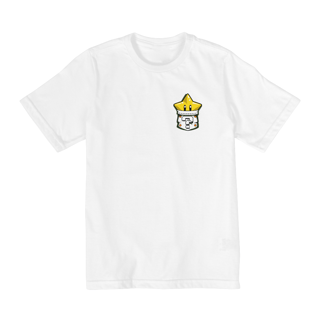 Nome do produto [Infantil] Camiseta Super Star de Bolso (2 a 8 anos)