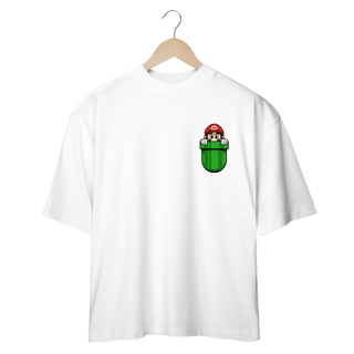 Nome do produto[Oversized] Camiseta Super Mário no Bolso