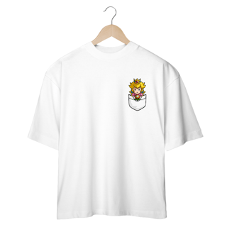 Nome do produto[Oversized] Camiseta Princesa no Bolso