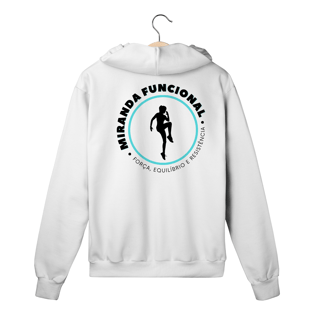 Nome do produto Moletom Premium Miranda Funcional C/Ziper e Capuz (Cores: Branco, Off-White ou cinza)