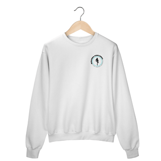 Nome do produto Moletom Premium Fechado sem Capuz Miranda Funcional - Logo na frente (Branco, Cinza e Off-White)