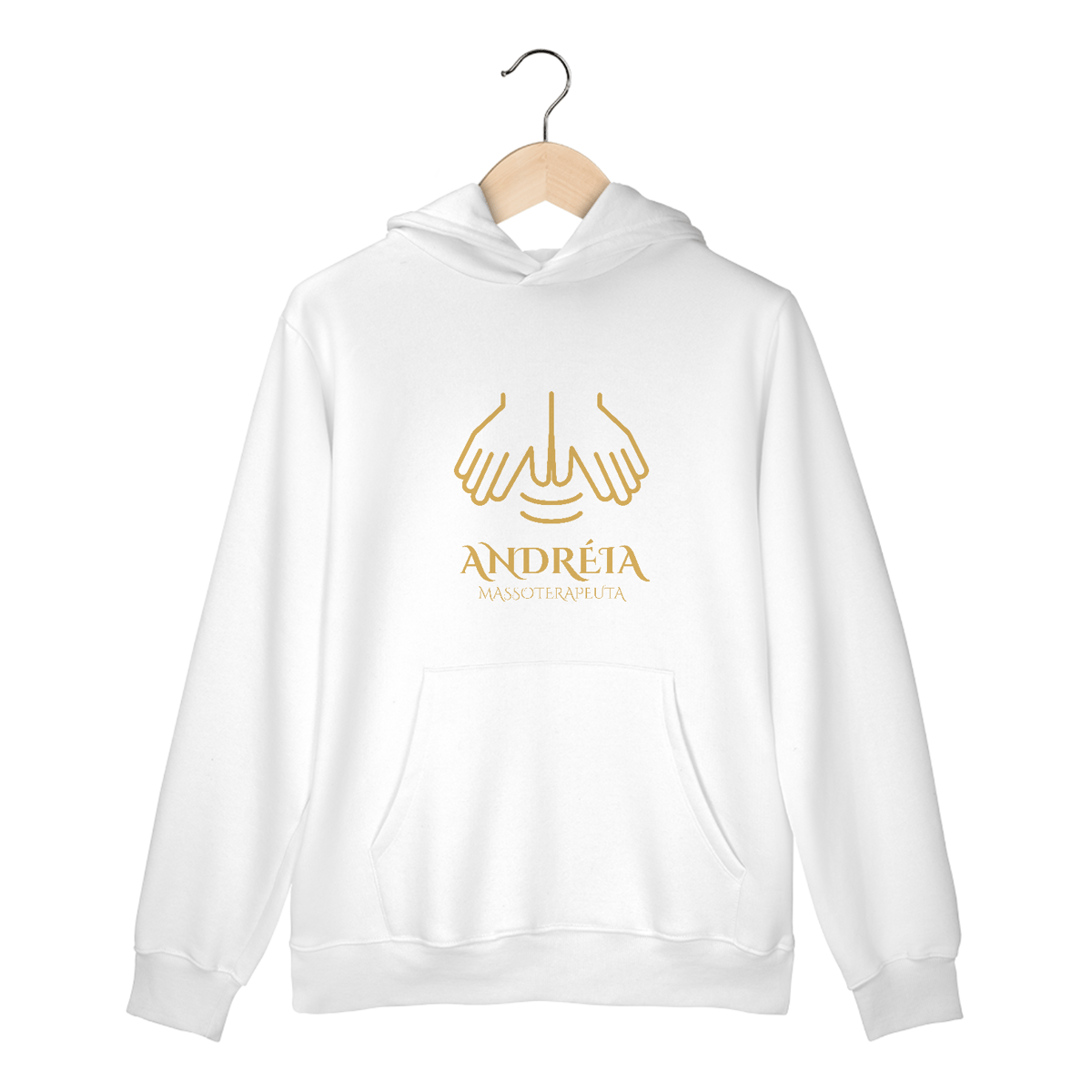 Nome do produto: Moletom Premium Canguru Andreia Massoterapeuta