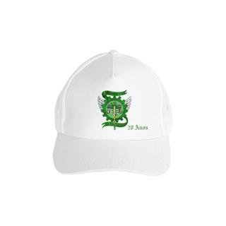 Boné Americano com Tela Supremacia Verde