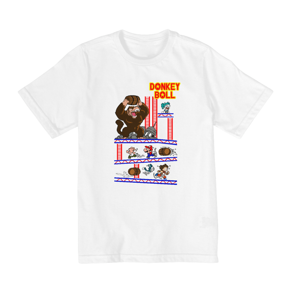 [Infantil] Camiseta Donkey Boll (2 a 8 anos)
