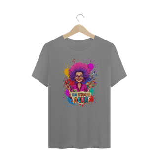 Nome do produto[PERSONALIZÁVEL] Modelo de Camiseta PLUS SIZE Quality Personalizada - Estampa somente na Frente OU somente nas Costas
