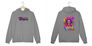 Nome do produto[PERSONALIZÁVEL] Modelo de Moletom PREMIUM Canguru Personalizado - Estampa na Frente E nas Costas